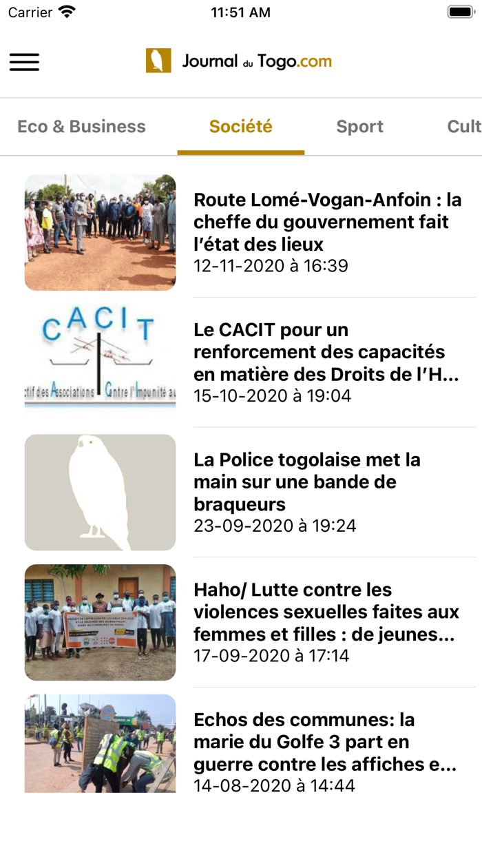 Journal du Togo