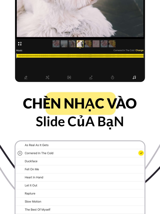 Ghép Làm video trình chiếu ảnh