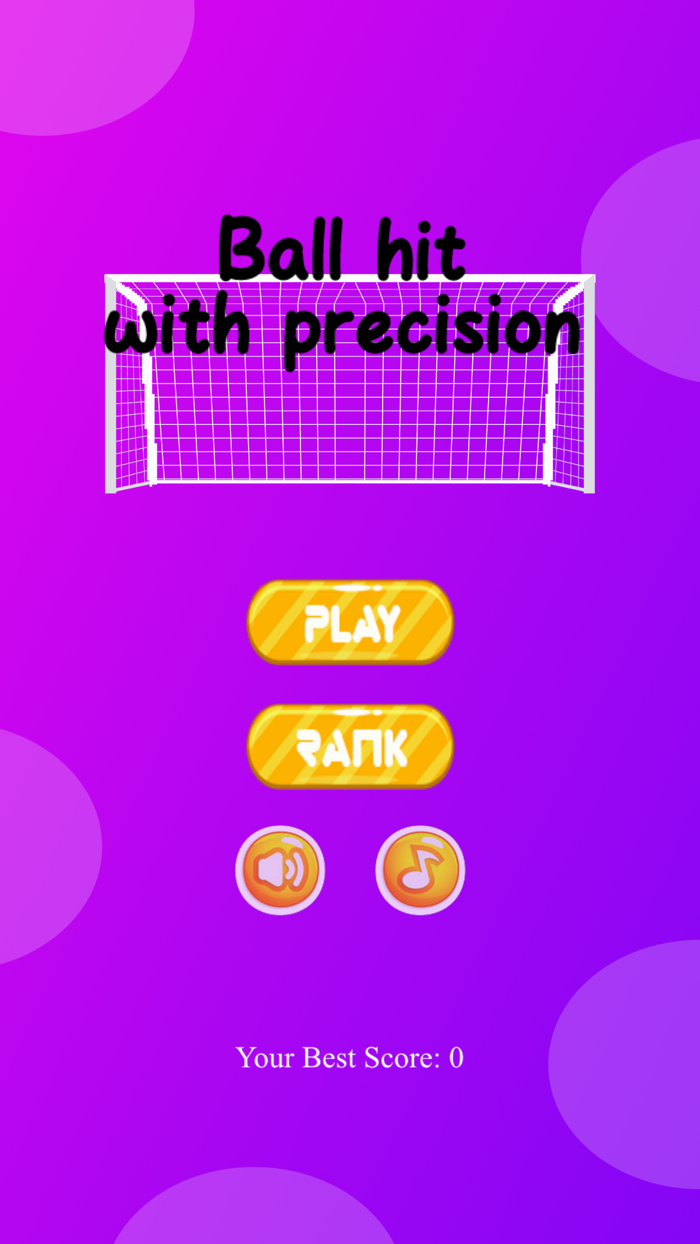 Ball hit with precision