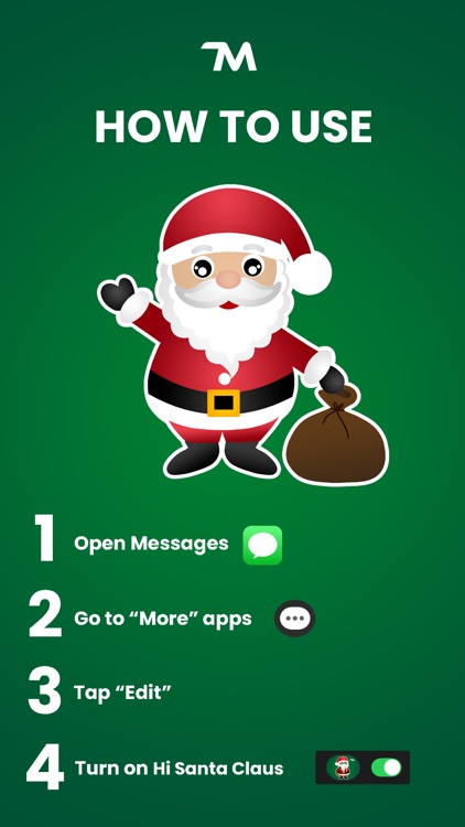Hi Santa Claus Stickers screenshot-4