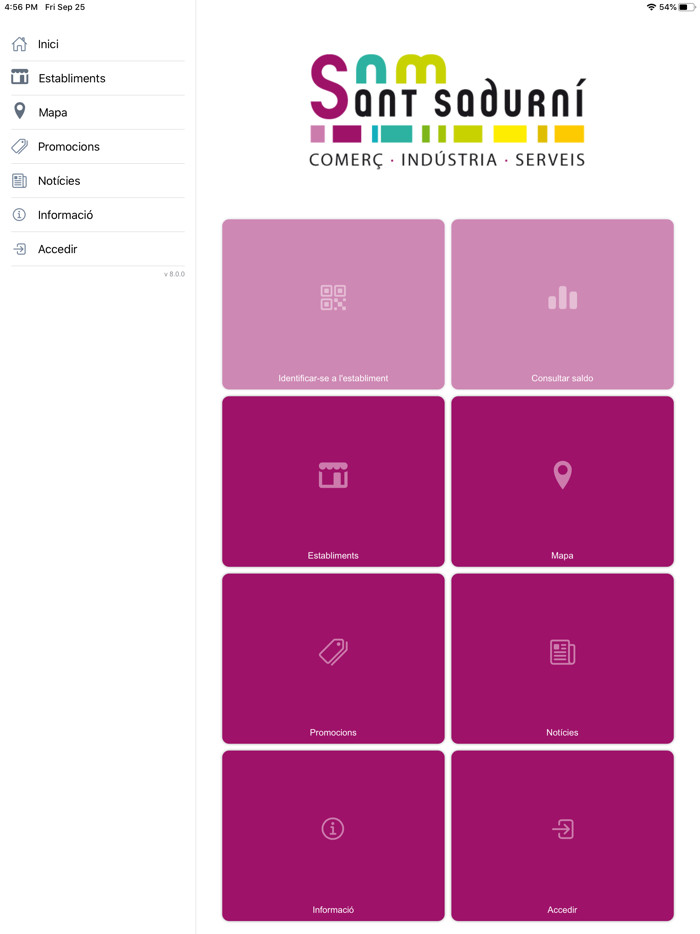 Sant Sa el comerç amb retorn