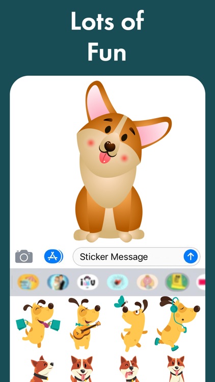 Lucky Dog Animated Stickers screenshot-3