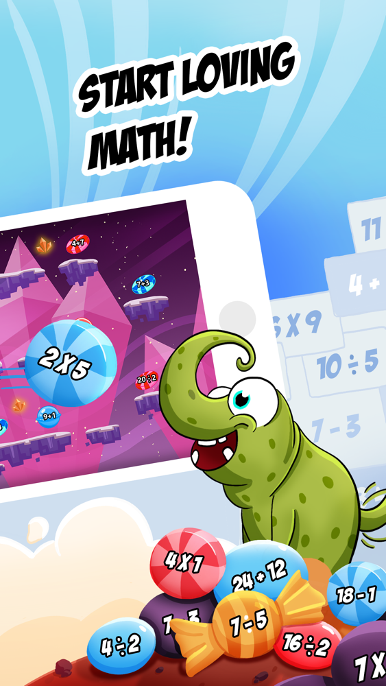 Monster Math For Kids - Games App for iPhone - Free ...