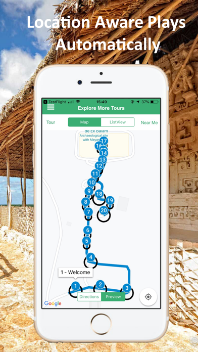 Ek Balam GPS Tour Guide Cancun screenshot 2