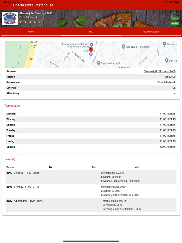 Liberta Pizza Pastahouse