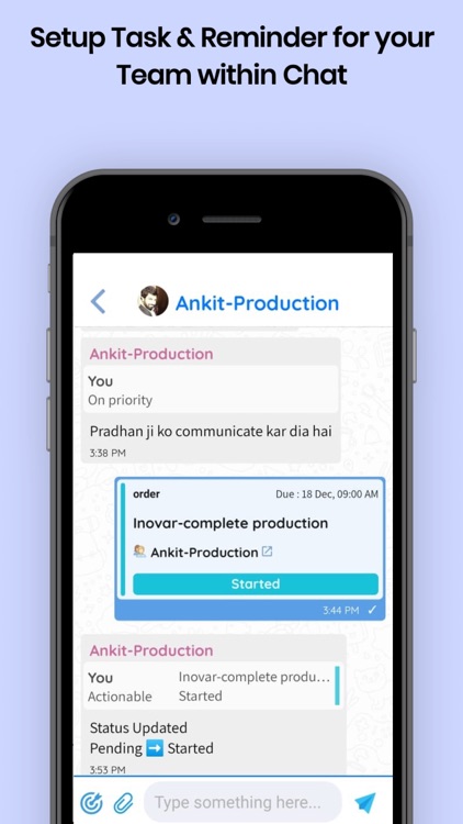 ChatDiary - Team Communication