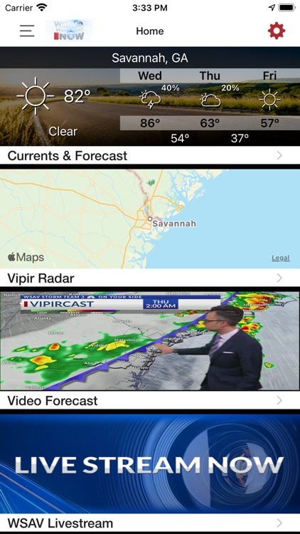 WSAV Weather screenshot-5