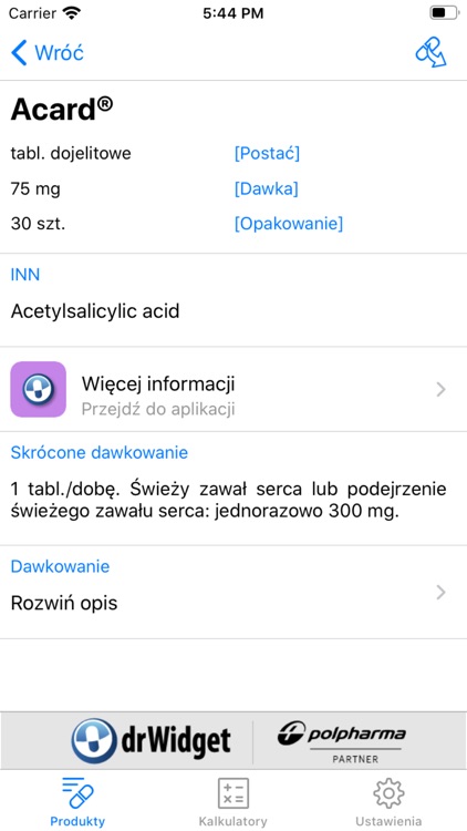 DrWidget CalcMed screenshot-4