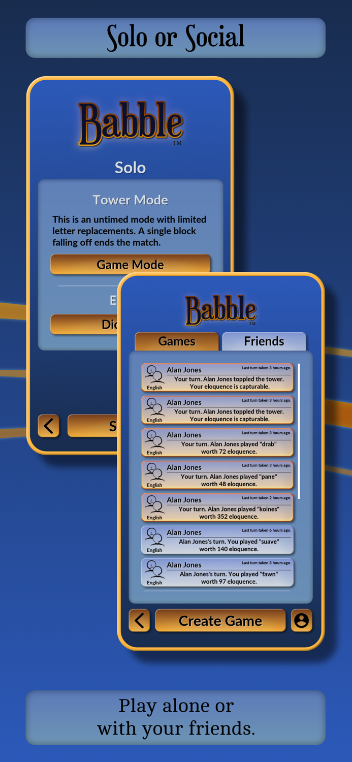 Babble - Word Stacker