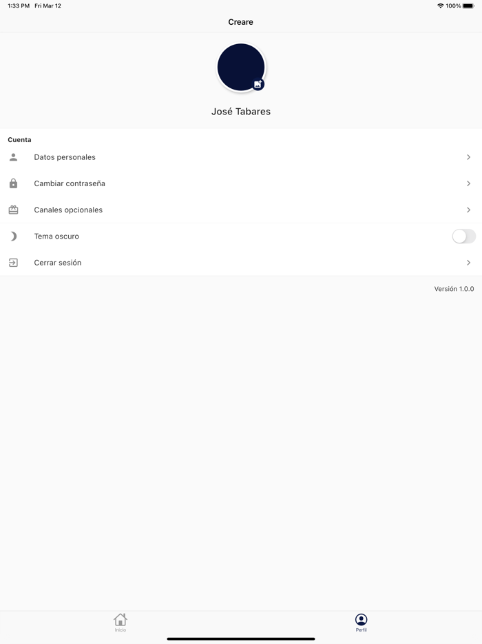 Creare, monitor en tiempo real