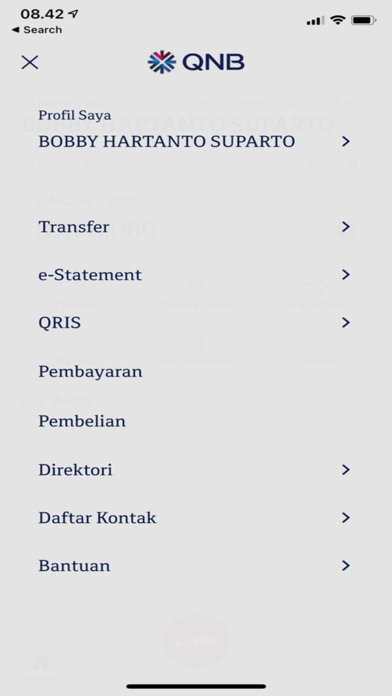 How to cancel & delete QNB Indonesia Mobile Banking from iphone & ipad 4