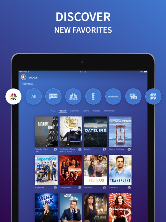 The Nbc App Stream Tv Shows On The App Store