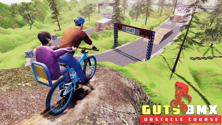 Guts BMX Obstacle Course screenshot-3