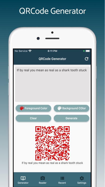 Billy's QRCode Generator