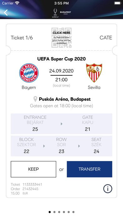 UEFA Super Cup 2020 Ticketsのおすすめ画像2