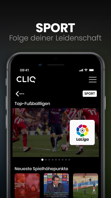 CLIQ Streaming Alles in Einem screenshot-4