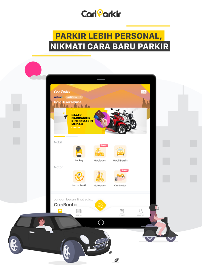 CariParkir - Pesan dan Bayar