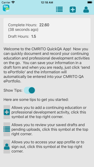 How to cancel & delete CMRTO QuickQA from iphone & ipad 2