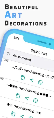 Imatge 4 Stylish Text - Fonts Keyboard iphone