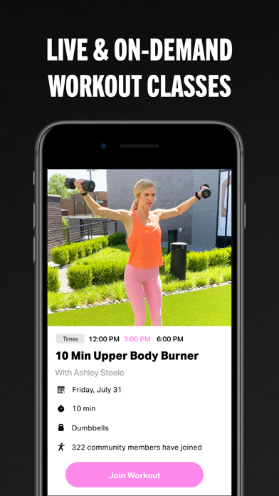 SHOCK: Workouts & Fitness screenshot 2