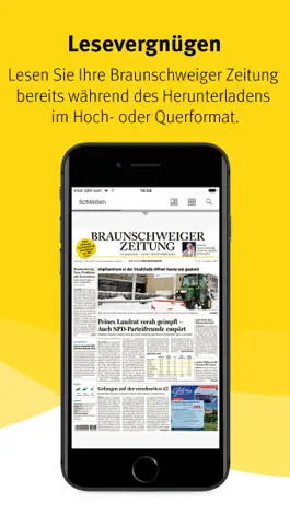 Game screenshot Braunschweiger Zeitung E-Paper apk