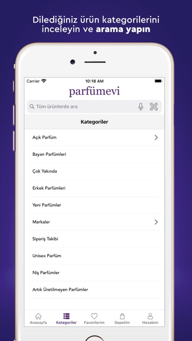 Parfümevi screenshot 2
