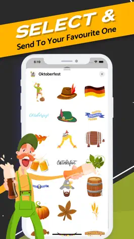Game screenshot Oktoberfest Stickers Pack! apk