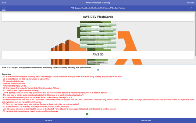 ‎AWS Certified Developer A. PRO Screenshot