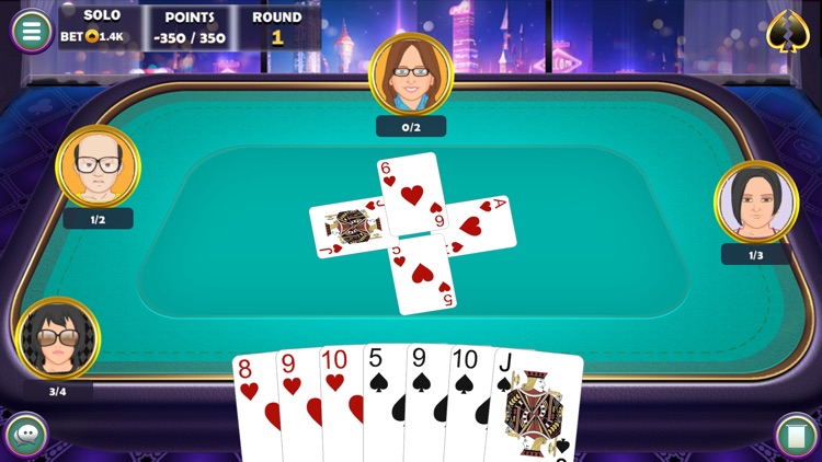 Spades King Online screenshot-5