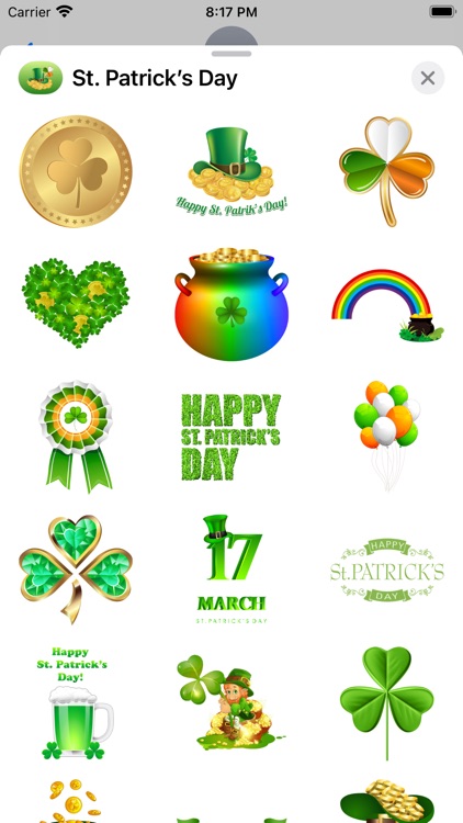 St. Patrick’s Day Stickers