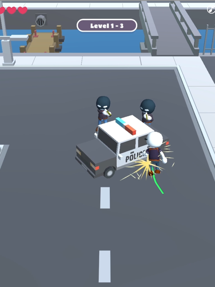 Dash Hero - Draw to attack