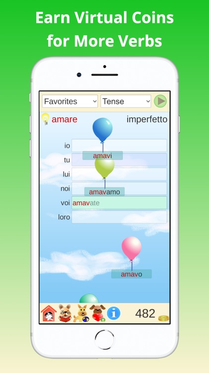 Verb Conjugations Italian