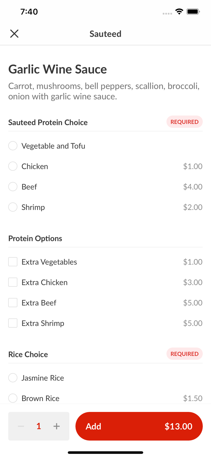 Xiandu Thai Fusion Cuisine