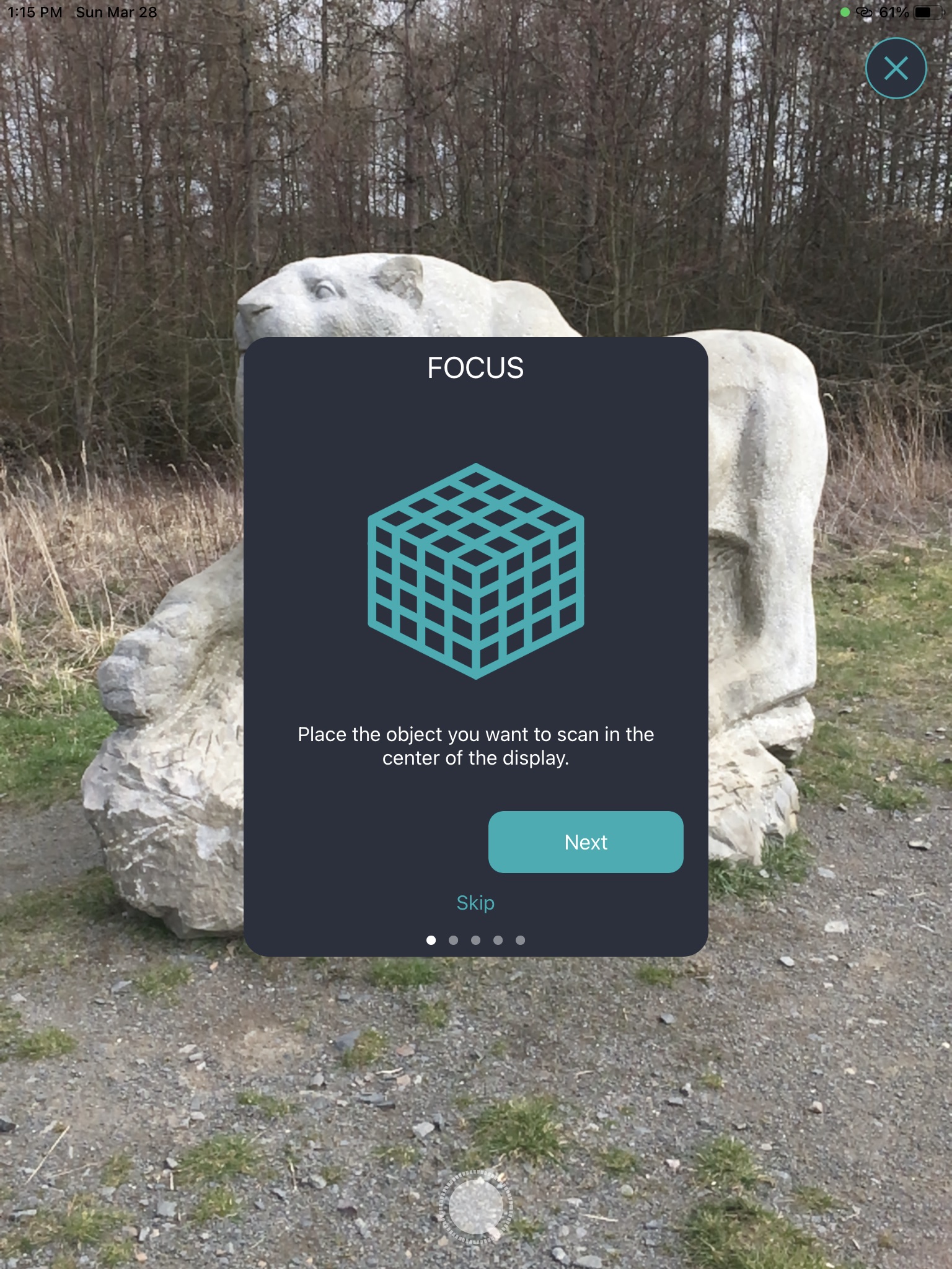 rooomSCAN - 3D Scan App screenshot 3