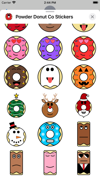 Powder Donut Co Stickers screenshot 3
