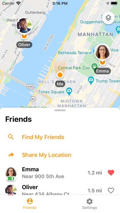 Find Family, Friends, Phone