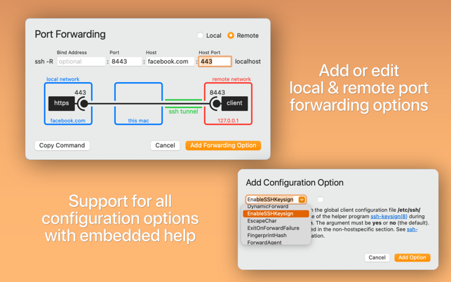 Ssh config location