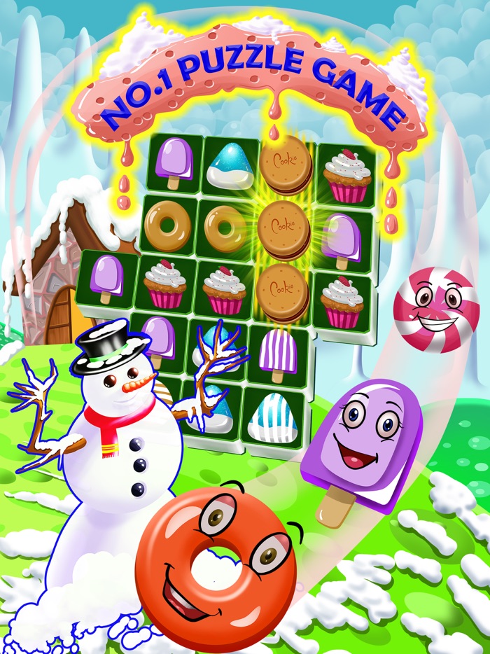 Cookie Candy Blast Match 3 Jam