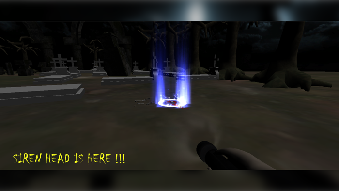 Horror Siren Head Scary Forest