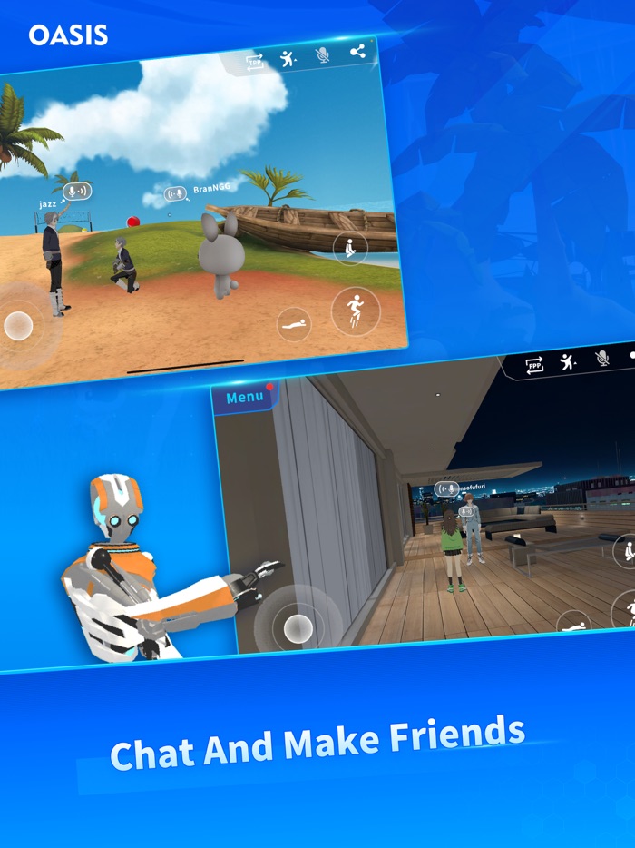 Oasis - a new virtual world