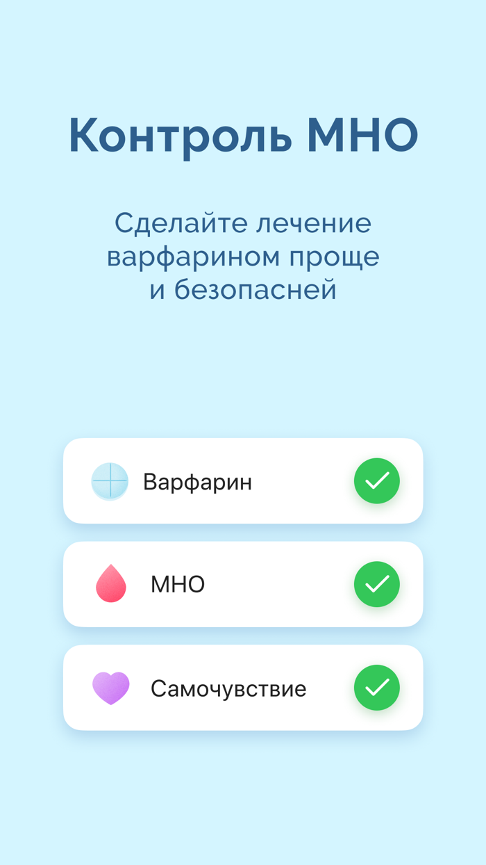 Контроль МНО