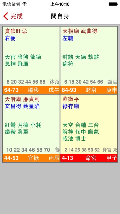 紫微斗數算命 screenshot-3
