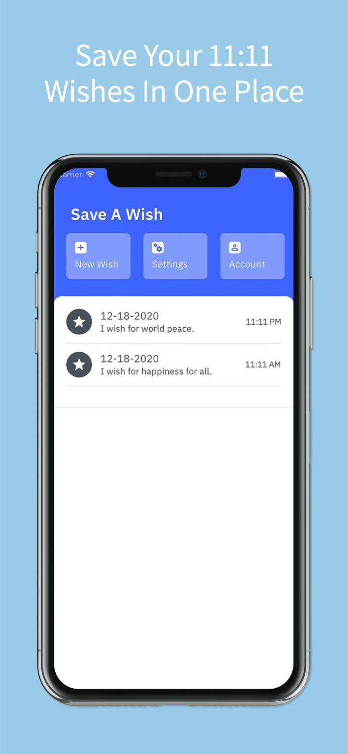 1111 Save Your Wishes