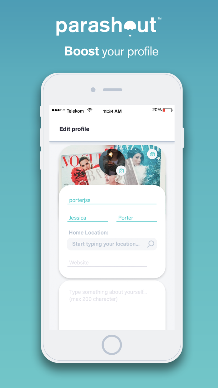 Parashout Local community app