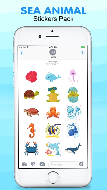 Sea Animal Stickers Pack