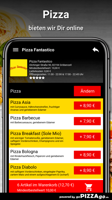 Pizza Fantastico Gröbenzell screenshot 5