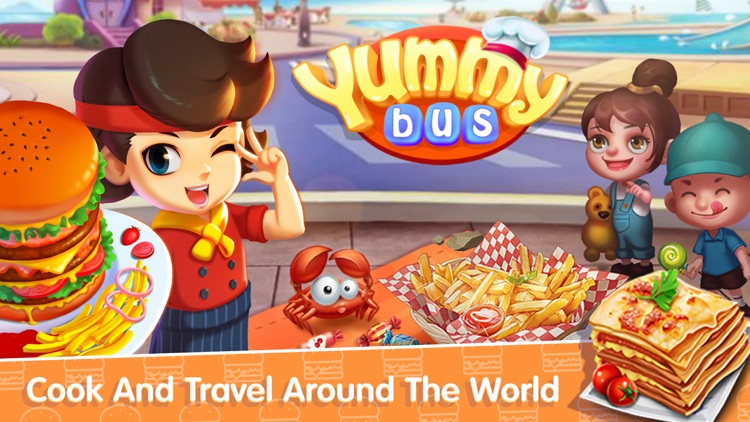 Yummy Bus-Happy Cooking Games