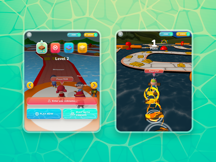 Shortcut Run Multiplayer Game