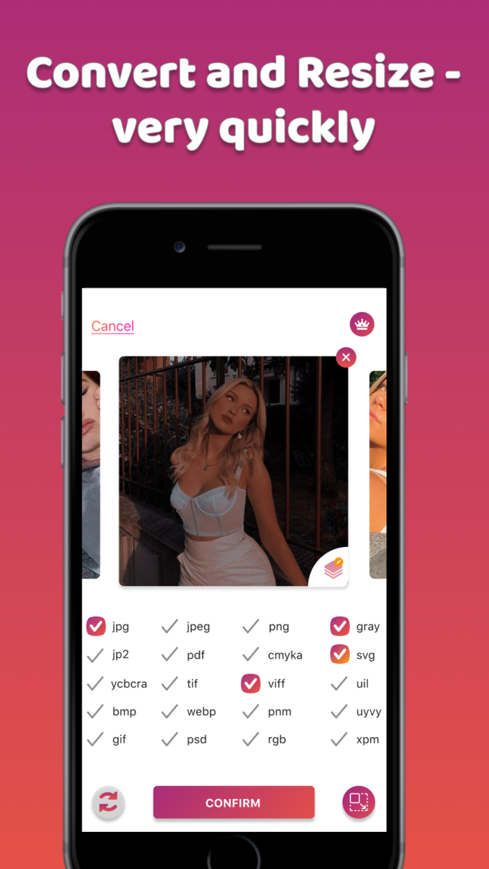 Photos Convert Format  Resize