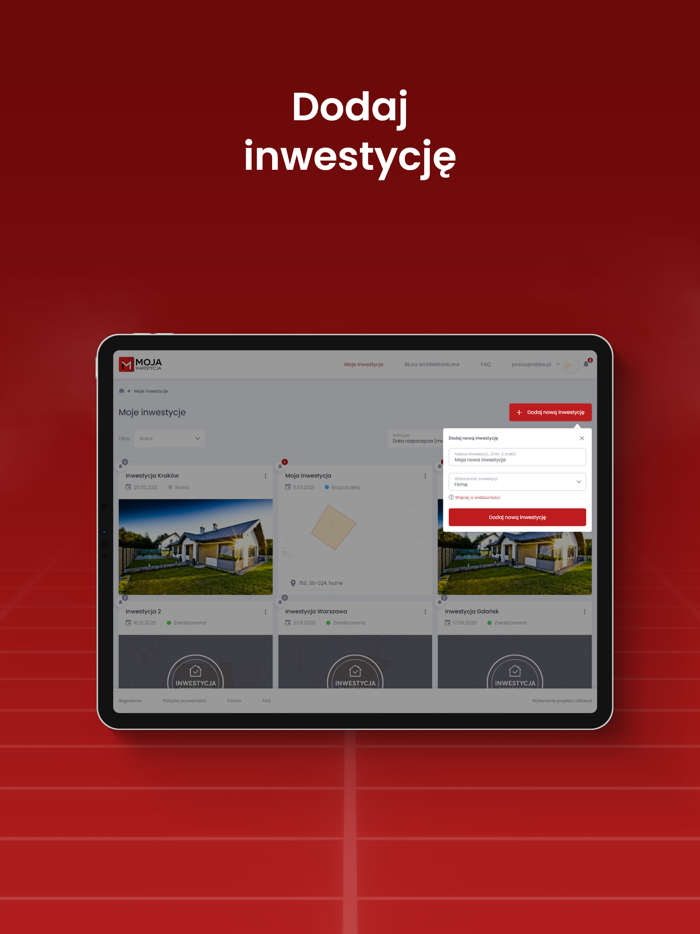 Moja Inwestycja - Projekt Domu